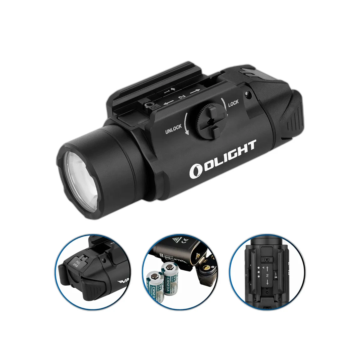 LANTERNA OLIGHT PL-3 VALKYRIE 1300 LÚMENS