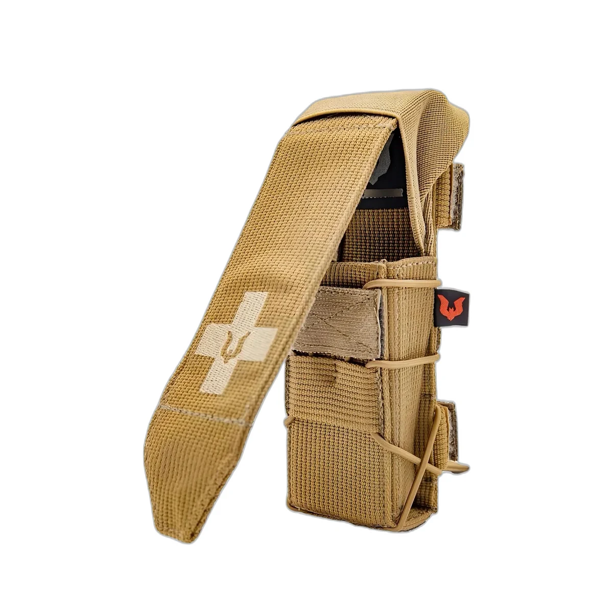 PORTA TORNIQUETE BK SEMIRRÍGIDO DESMODUS - COYOTE/CAQUI