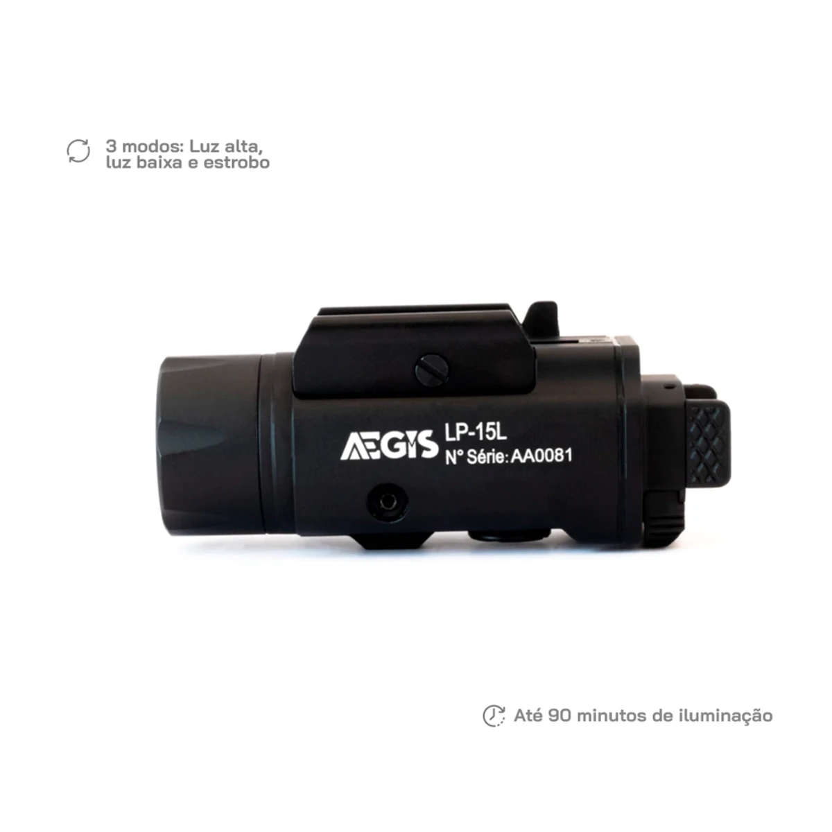 LANTERNA AEGIS LP-15L 1500 LUMENS
